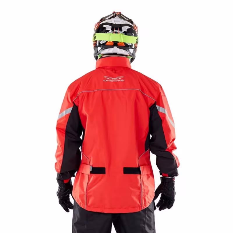 Куртка-дождевик мужская Dragonfly Evo, мембрана, красный, размер XL, 188 см