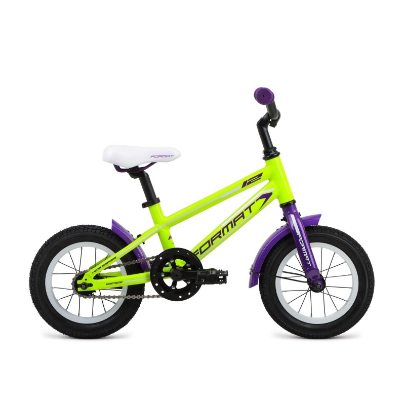 Велосипед Format Kids 12" , 1 скорость, рост OS, желтый