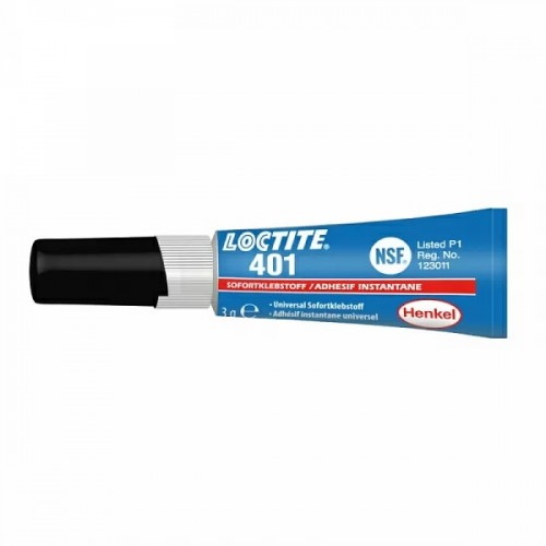 Клей цианоакрилатный общего назначения Loctite 401 195904, 3 г, прозрачный