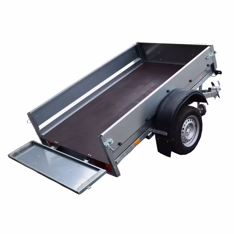 Прицеп бортовой одноосный Трейлер 829400 Товарищ, 2х1.3 м (без амортизаторов)