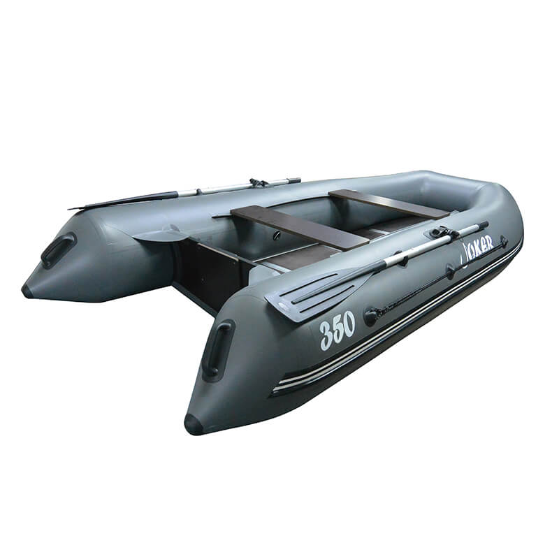 Надувная лодка ПВХ Altair Joker R-350, пайол фанерный, серый