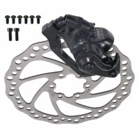 Тормоз механический MD-M300 под ротор F180/R160 c адаптером