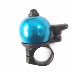 Звонок велосипедный, алюминиевый, D36, форма полусфера (синий, 4630031482818)