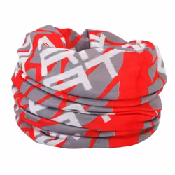 Шарф-бафф Format, красный/серый
