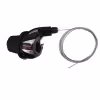 Рукоятка переключения передач левая Shimano Torney SL-RS36 ASLRS36LSBT, 3 скорости, 22,2 мм, черный