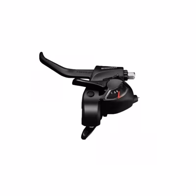 Рукоятка переключения передач левая Shimano Tourney ST-TX800-L  ASTTX800LBL, 3 скорости, 18 мм