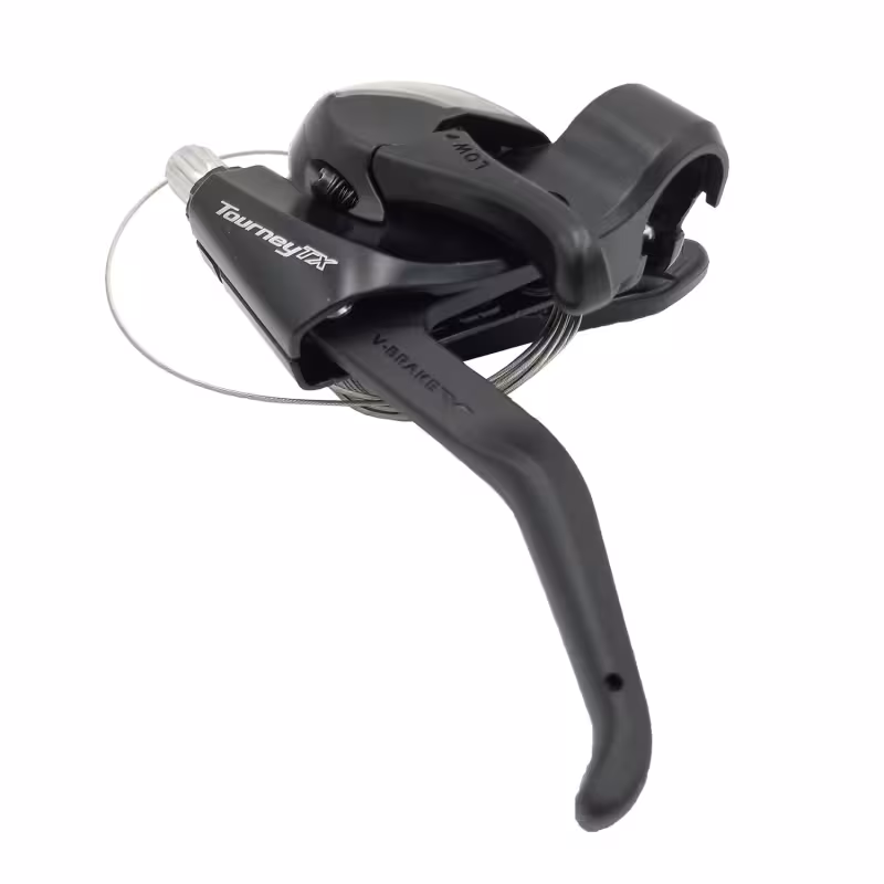 Рукоятка переключения передач левая Shimano Tourney ST-TX800-L  ASTTX800LBL, 3 скорости, 18 мм