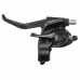 Рукоятка переключения передач левая Shimano Tourney ST-TX800-L  ASTTX800LBL, 3 скорости, 18 мм