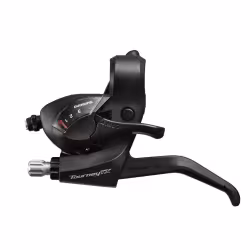 Рукоятка переключения передач левая Shimano Tourney ST-TX800-L  ASTTX800LBL, 3 скорости, 18 мм