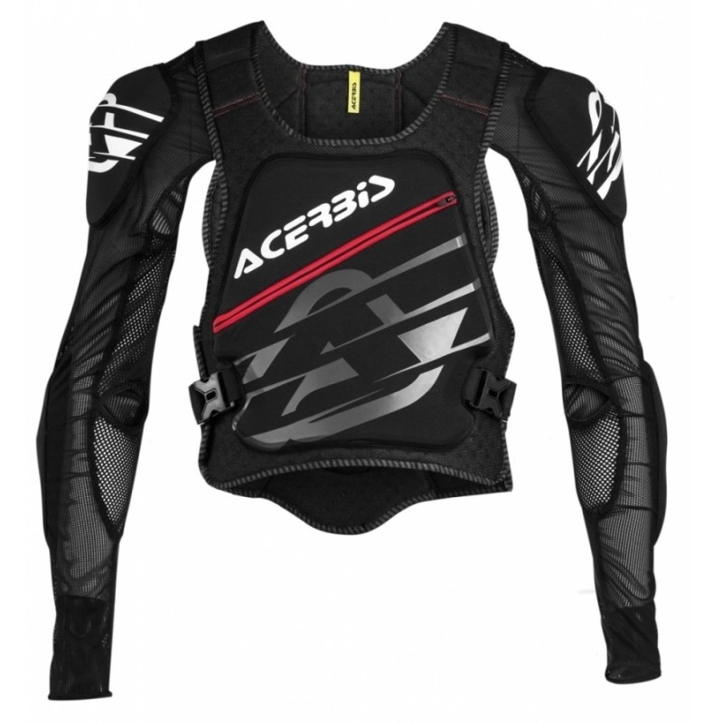 Черепаха защитная Acerbis MX Soft Pro, черный, размер L-XL