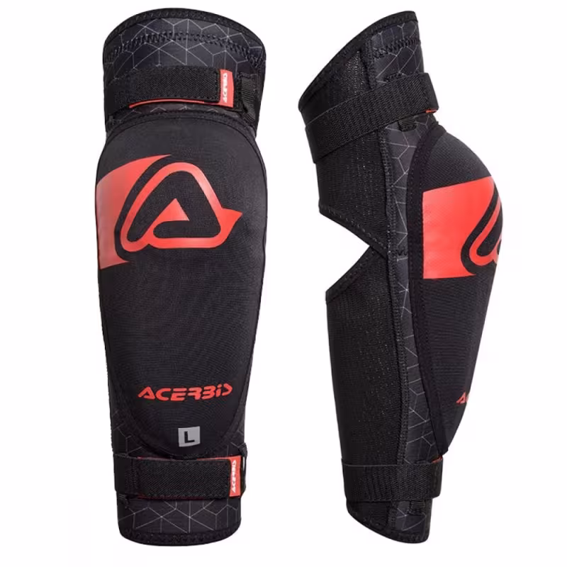 Налокотники Acerbis X-Elbow Soft Adult, черный/красный