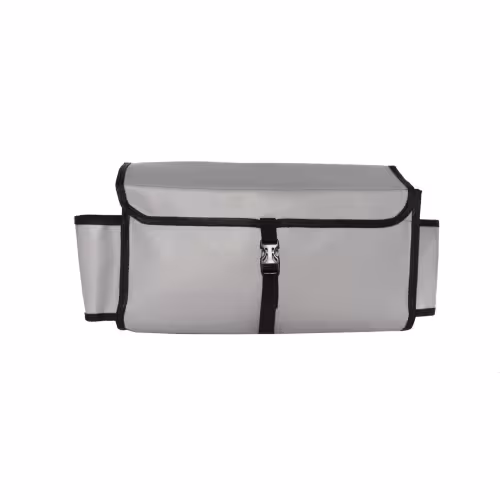 Сумка с бутылкодержателем на ликтрос, серый (40 см)