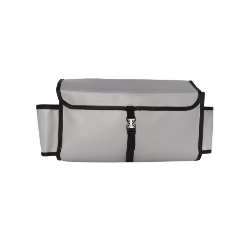 Сумка с бутылкодержателем на ликтрос, серый (40 см)