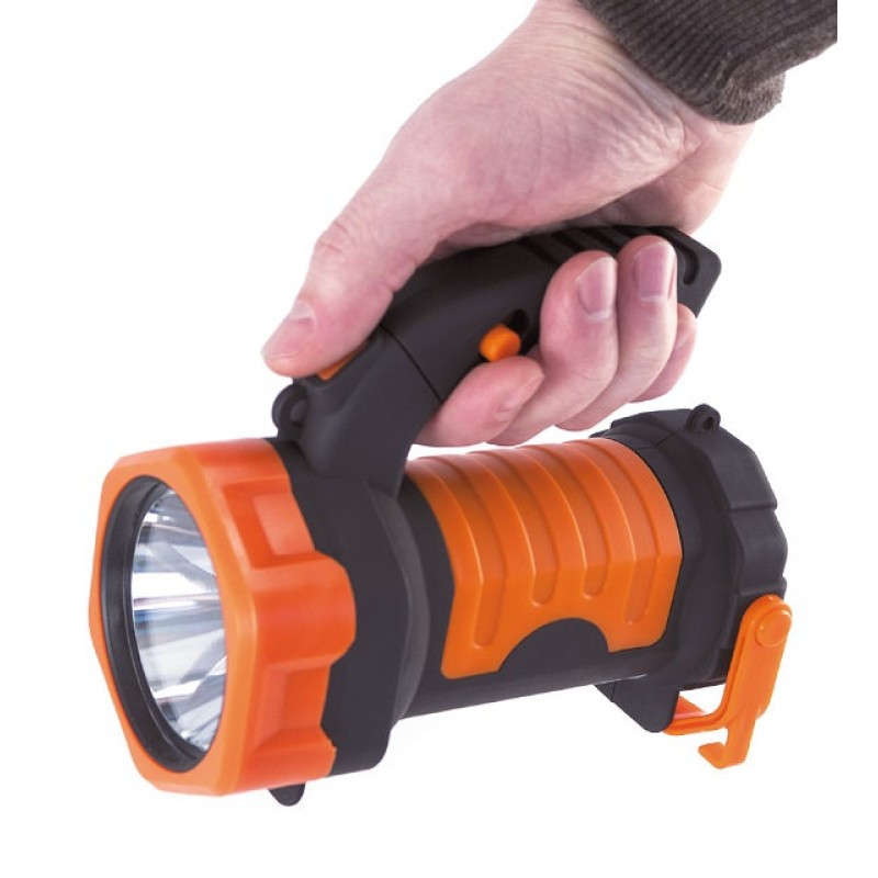 Фонарь светодиодный Red 5066, Li-lon 1800mAh, 2 режима, крюк