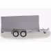 Прицеп бортовой двухосный Вектор ЛАВ 81013Е, высокий борт, опорное колесо