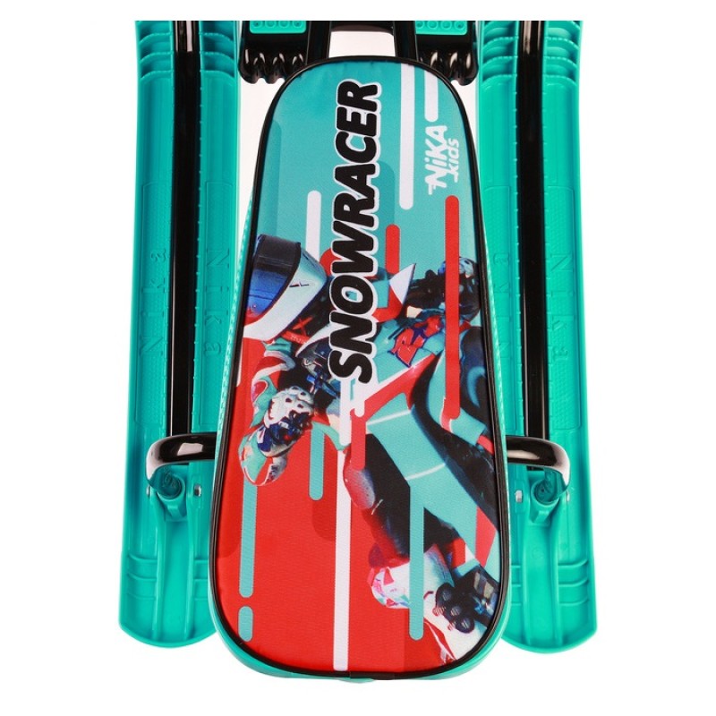 Снегокат Nika Kids Тимка Спорт 1 SPORTBIKE, артикул TC1/SB2, высота  540 мм, бирюзовая рама