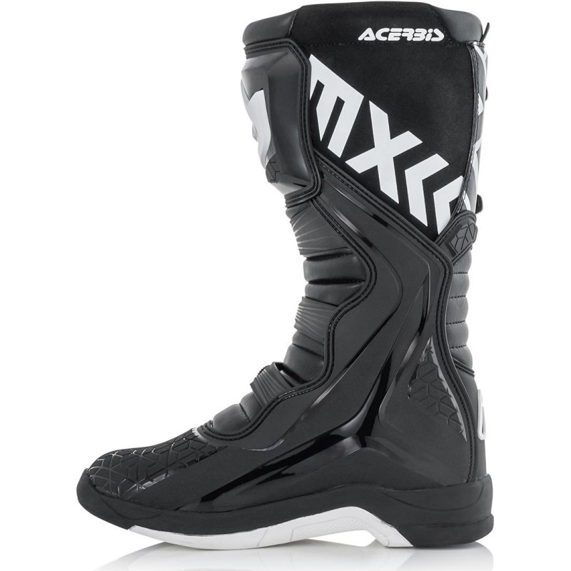 Мотоботы кроссовые Acerbis X-Team Boots Black/White, черный/белый, размер 44