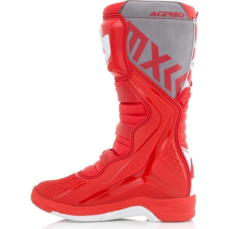 Мотоботы кроссовые Acerbis X-Team Boots Red/White, красный/белый, размер 39