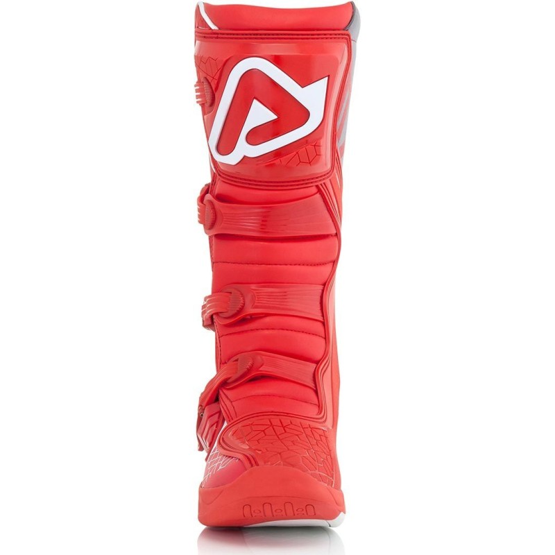 Мотоботы кроссовые Acerbis X-Team Boots Red/White, красный/белый, размер 40