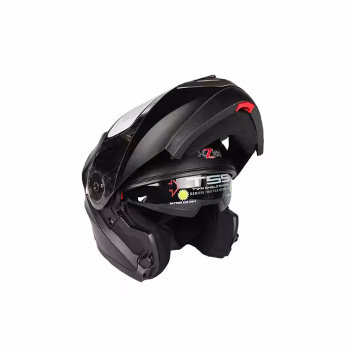 Мотошлем Hizer 625 #1, черный матовый, размер L