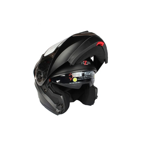 Мотошлем Hizer 625 #1, черный матовый, размер L