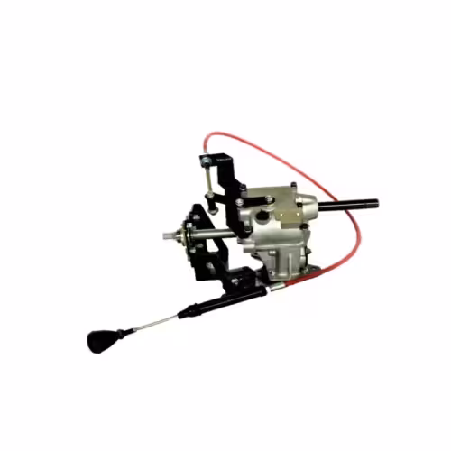 Коробка реверса в сборе с тросом,звездой и кронштейнами для установки БТС