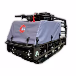 Мотобуксировщик БТС Брат 15 л.с., катки, ручной запуск