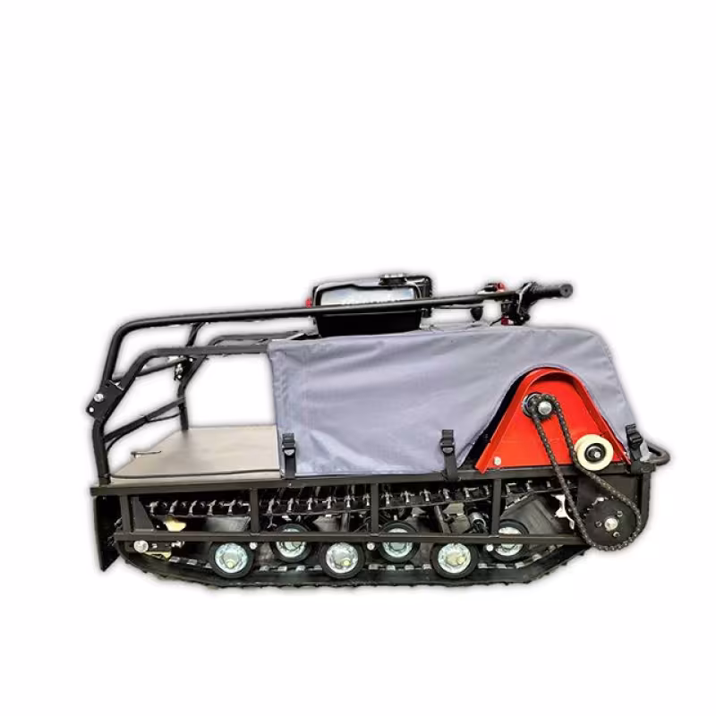 Мотобуксировщик БТС Брат 15 л.с., катки, ручной запуск