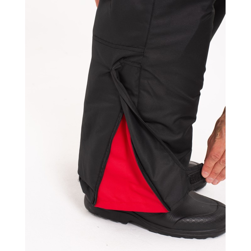 Костюм-поплавок мужской OneRus Фишер -45, ткань Таслан, черный/красный, размер 52-54 (L), 182-188 см