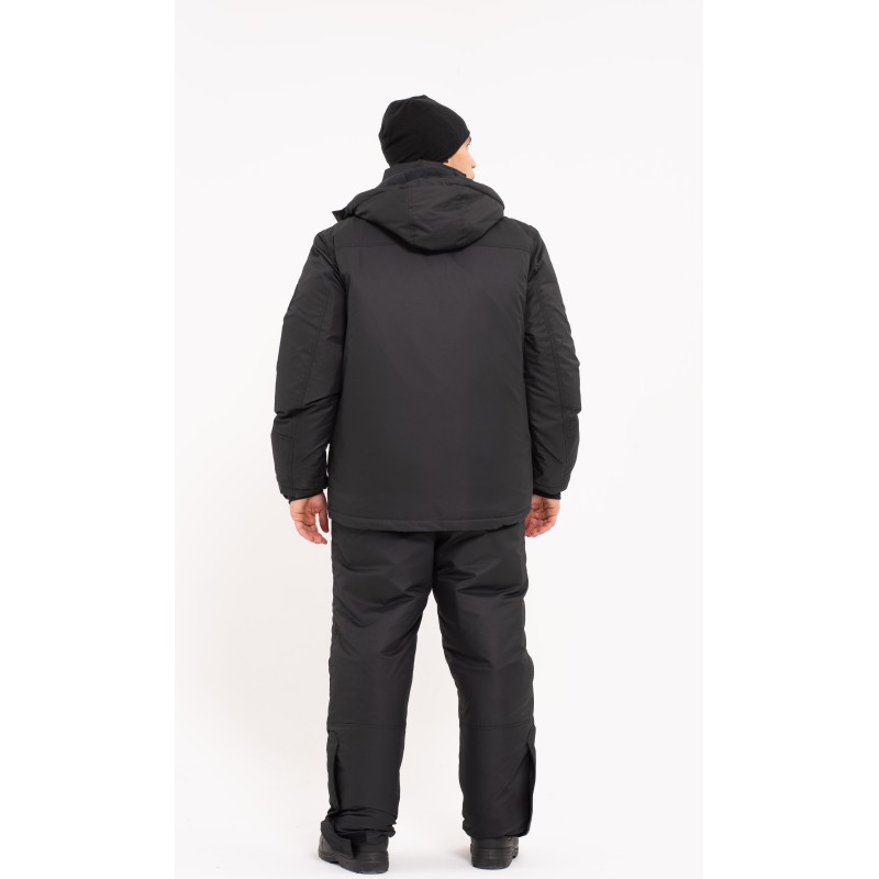 Костюм-поплавок мужской OneRus Фишер -45, ткань Таслан, черный/красный, размер 48-50 (M), 182-188 см