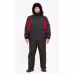 Костюм-поплавок мужской OneRus Фишер -45, ткань Таслан, черный/красный, размер 60-62 (XXL), 182-188 см
