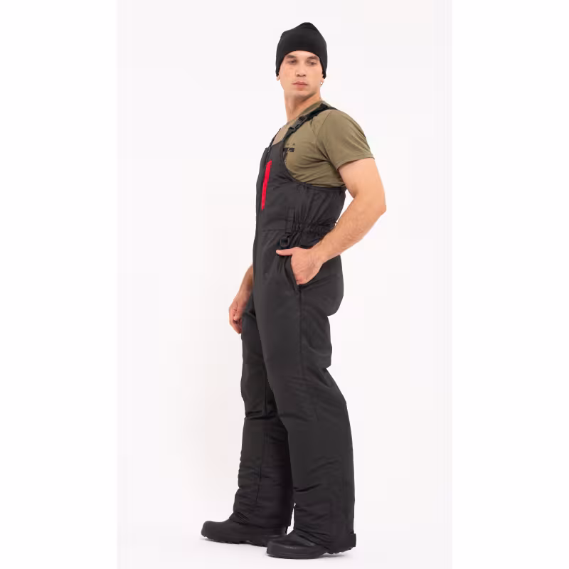 Костюм-поплавок мужской OneRus Фишер -45, ткань Таслан, черный/красный, размер 52-54 (L), 170-176 см