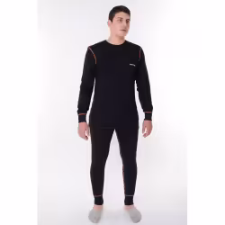 Комплект термобелья мужской Triton Gear Full Energy -35, черный, размер М
