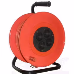 Удлинитель силовой четырехместный на катушке (3,5 кВт, 40 м)