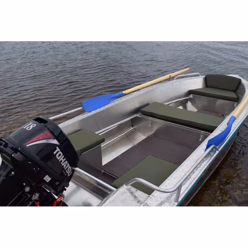 Лодка алюминиевая Wellboat NewStyle 390 Next