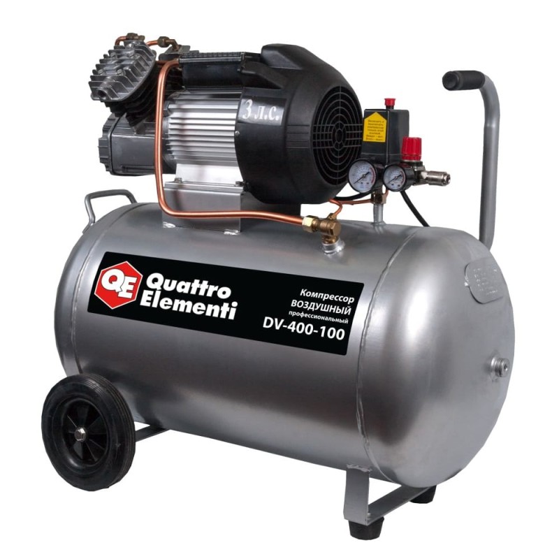 Компрессор поршневой масляный Quattro Elementi DV-400-100 771-718   