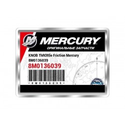 Болт регулировочный затяжки румпеля Mercury F 15-20 8M0136039