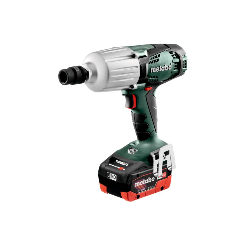 Гайковерт аккумуляторный ударный Metabo SSW 18 LTX 600 в кейсе (с аккумулятором и зарядным устройством)