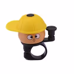 Звонок велосипедный Мальчик 40мм алюминий/пластик 