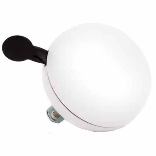 Звонок велосипедный 80 мм белый