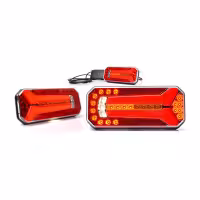 Фонарь задний светодиодный WAS 1124 DD L/P W150 DD, 12-24V