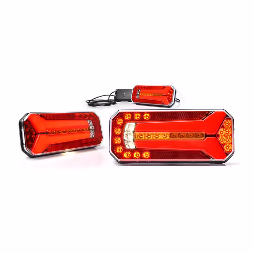 Фонарь задний светодиодный WAS 1124 DD L/P W150 DD, 12-24V