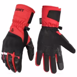 Мотоперчатки зимние Suomy GL88, красный, размер L