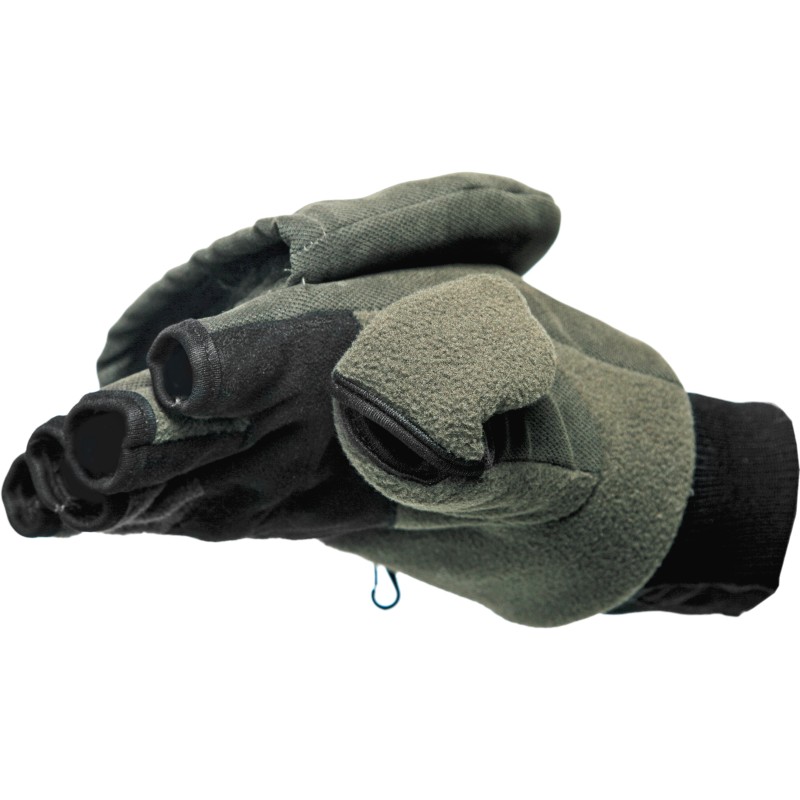 Перчатки с откидным верхом Norfin Magnet, защитный зеленый, размер L