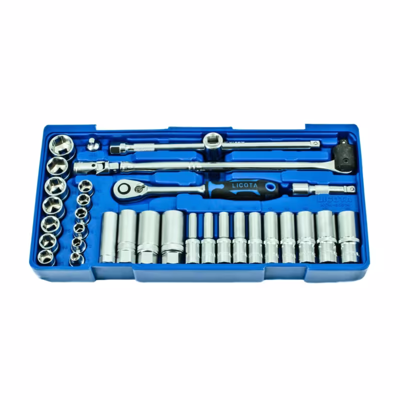 Набор торцевых головок Licota ACK-B3014, 34 предмета