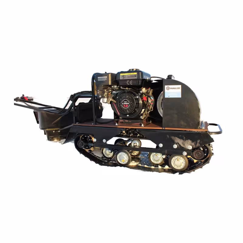 Мотобуксировщик Онего 380 mini Front 6,5 л.с., катки, ручной запуск