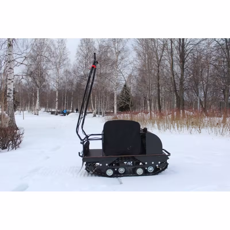 Мотобуксировщик Онего 500 mini Front 13 л.с., катки, электрозапуск