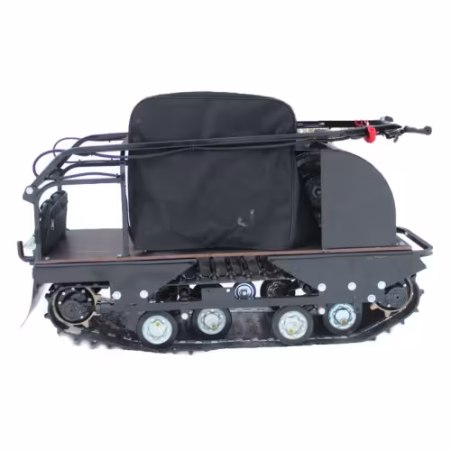 Мотобуксировщик Онего 500 mini Front 13 л.с., катки, электрозапуск