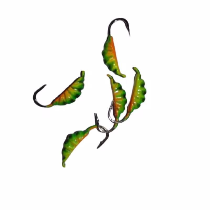 Мормышка вольфрамовая с ушком Опарыш (4гр.) окунь