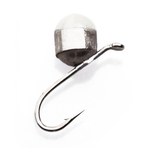 Мормышка вольфрамовая Nord Water's, Бочонок, 4 мм, 4 г, цвет серебро-фосфор